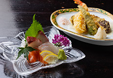 刺身＆天ぷら付き